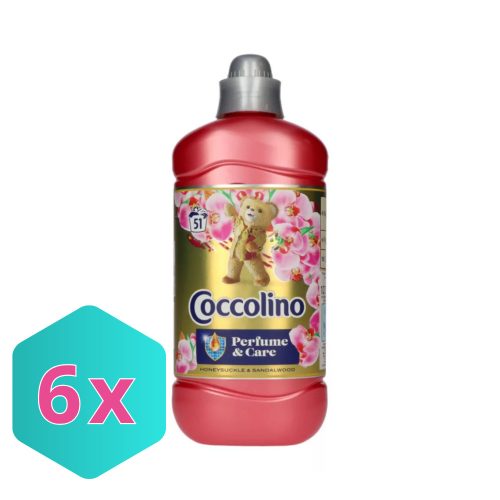 Coccolino öblítő 1,275L honeysuckle&sandalwood KARTON -6 db