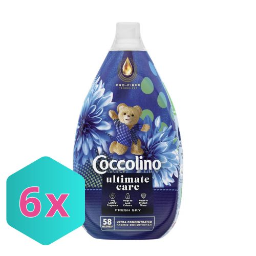 Coccolino öblítő ULTRA koncentrátum 870ml fresh sky KARTON -6 db