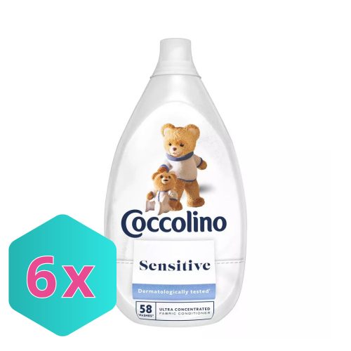 Coccolino öblítő ULTRA koncentrátum 870ml sensitive KARTON -6 db