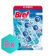 Bref Power Aktív WC tisztító, golyós Mega Pack, 3DB-os  3X50g OCEAN KARTON - 9 db