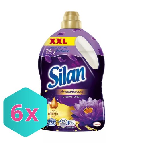 Silan Aromatherapy öblítő Dreamy Lotus - 126 mosás 2,77L KARTON - 6 db