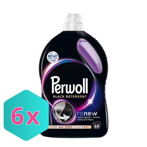Perwoll folyékony mosószer 3L Black Magic KARTON - 6 db