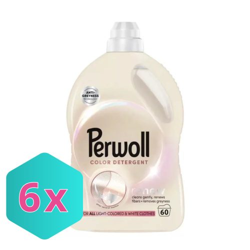Perwoll folyékony mosószer 3L Világos ruhákhoz KARTON - 6 db