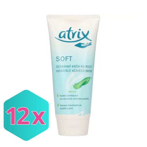 Atrix soft kézvédő krém 100ml / Aloe Vera KARTON - 12 db