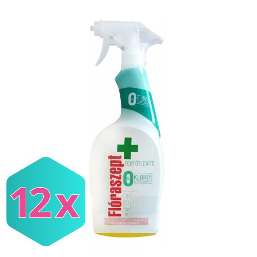 Flóraszept univerzális klórmentes fertőtlenítő spray 700ml KARTON - 12 db