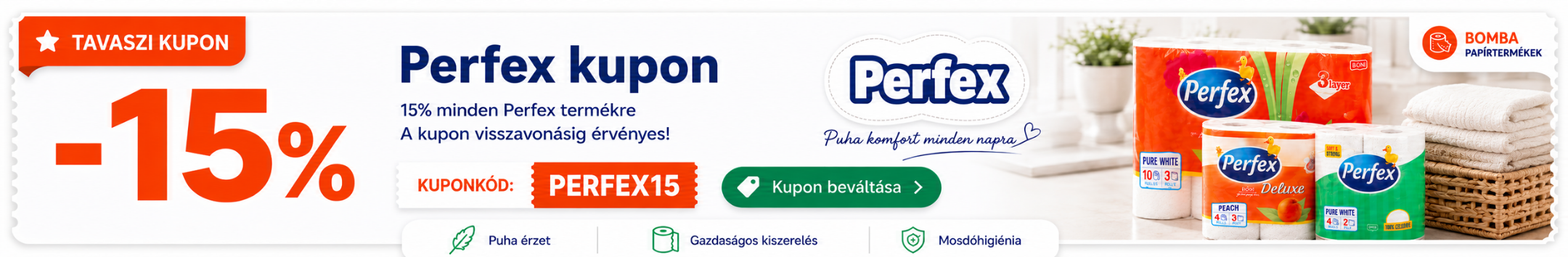 Perfex kupon és kedvezmény