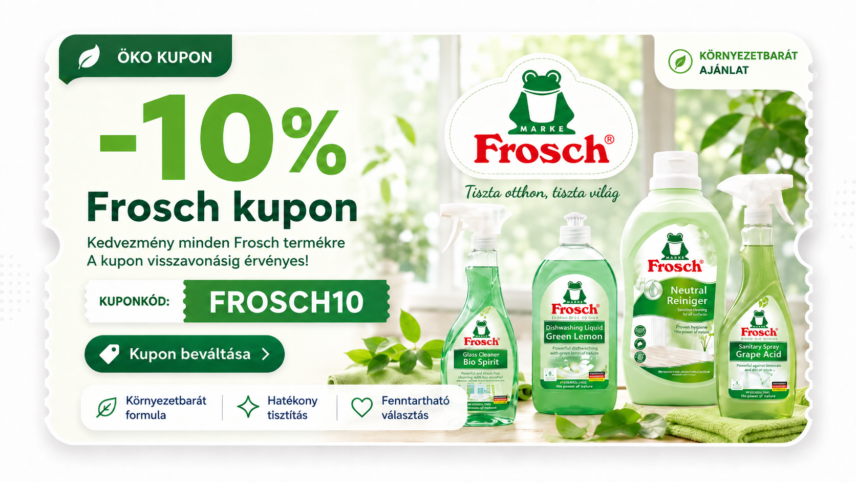 Frosch kupon